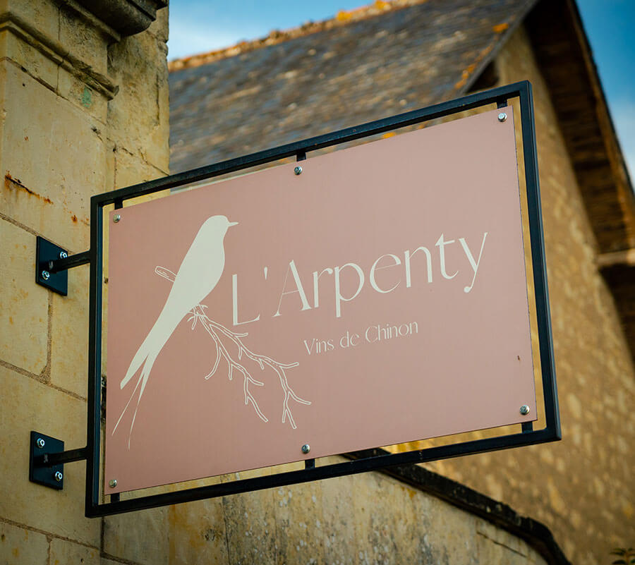 Emilien Desbourdes, Domaine L'Arpenty - Enseigne Vin de Chinon